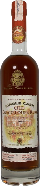 Secret Treasures Old Guadeloupe Rum 1992 0,7l