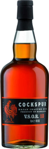 Cockspur Rum 12 Jahre V.S.O.R Barbados 0,7 Liter