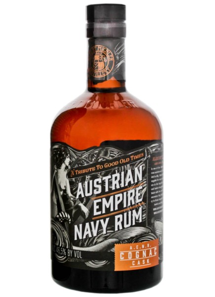 Albert Michlers Austrian Empire Navy Reserve Double Cask Cognac 0,7 Liter mit Geschenkverpackung