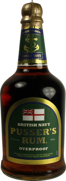 Pusser's British Navy Rum 0,7l 75%