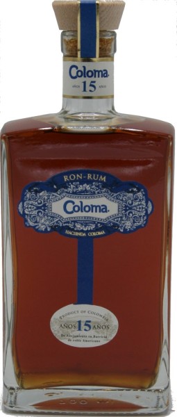 Coloma Rum 15 Jahre 0,7 l