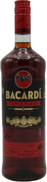 Bacardi Carta Fuego Red Spiced 1 Liter