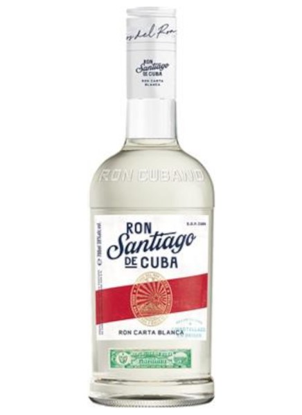 Santiago de Cuba Rum Carta Blanca 0,7 Liter