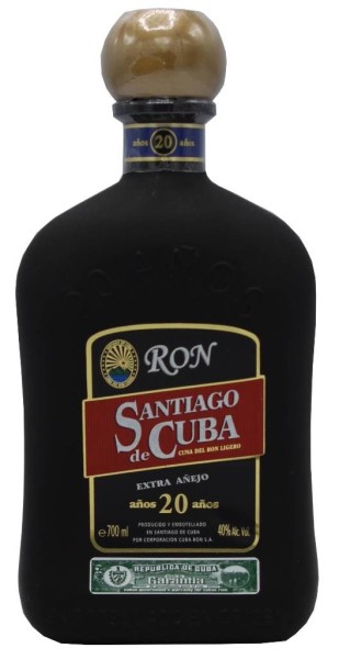 Santiago de Cuba Rum Extra 20 Jahre 0,7 Liter