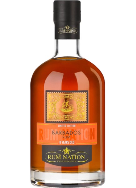 Rum Nation Barbados 8 Jahre 0,7 Liter