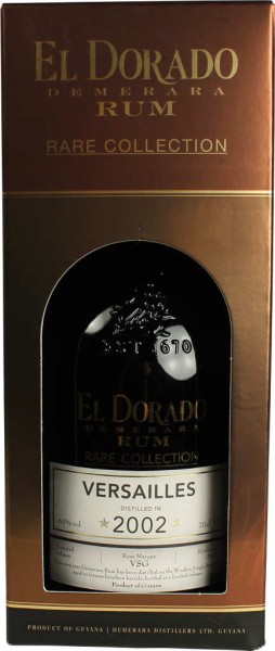 El Dorado Rum Versailles 2002/2015 Rare Collection 0,7 Liter