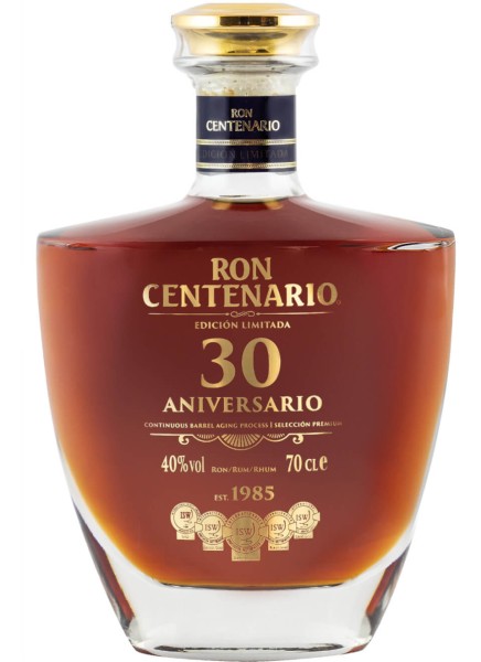 Centenario Rum 30 Anos Edicion Limitada 0,7 Liter