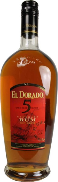 El Dorado Rum 5 Jahre 0,7 l