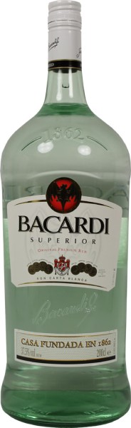 Bacardi Superior 2 Liter
