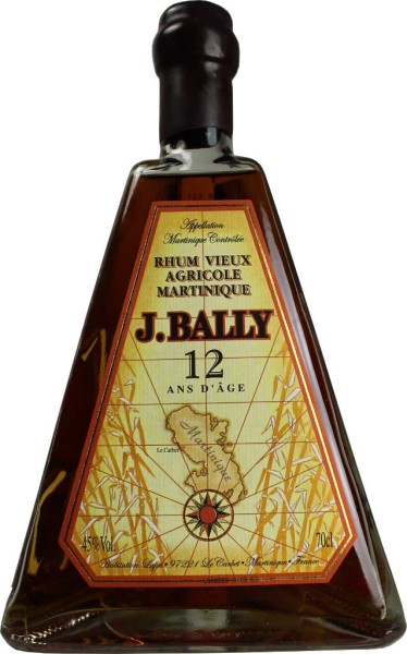 J.Bally Rum Pyramid Rhum Agricole 12 Jahre 0,7 l