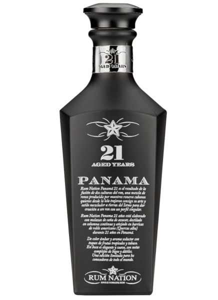 Rum Nation Panama 21 Jahre 0,7 Liter