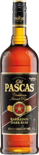 Old Pascas Ron Negro Dark Rum 1,0 l